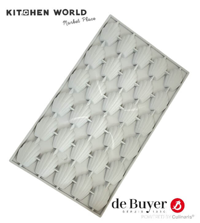 พิมพ์ซิลิโคนมินิมาเดอลีน DE BUYER 1851.01D จำนวน 30 ช่อง
